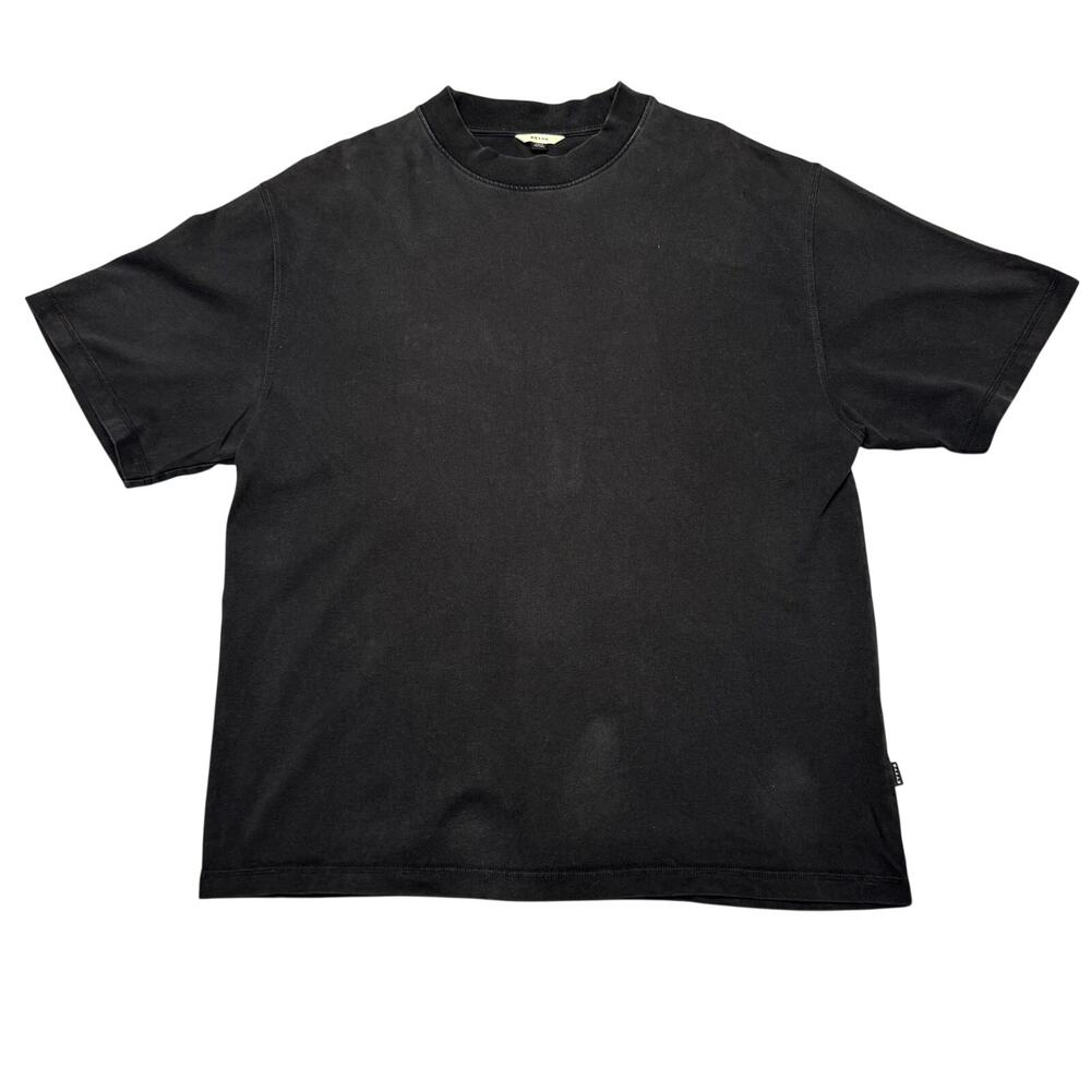 Eytys Ferris Black Short Sleeve Crewneck T-Shirt Unisex XL/XXL Heavyweight Boxy